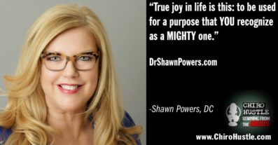 Una enfermera en la profesión quiropráctica con el Dr. Shawn Powers DC - Chiro Hustle Podcast 204