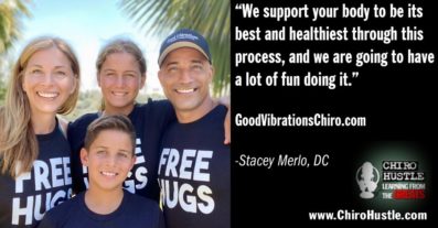 Take headaches out of life with Good Vibrations with Dr. Stacey Merlo DC - Chiro Hustle Podcast 217