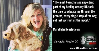 La quiropráctica como cuidado del estilo de vida con la Dra. Mary Helen Hensley DC - Chiro Hustle Podcast 305