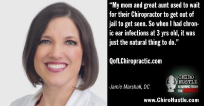 The Integrity OF Chiropractic with Dr Jamie Marshall DC - Chiro Hustle Podcast 323