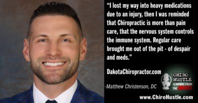 Grow Your Cash Practice with Leadership - Dr Matthew Christenson DC - Chiro Hustle Podcast 405