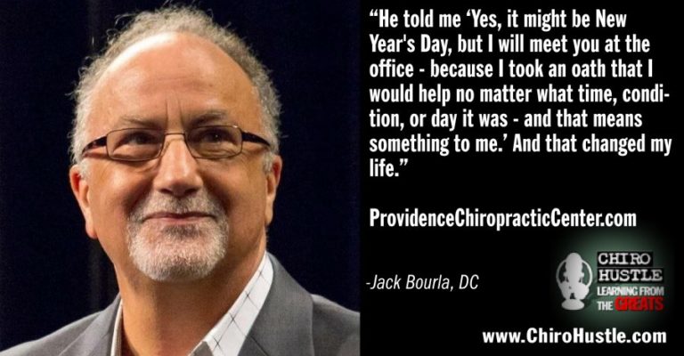 Having a Servant's Heart in Chiropractic with Dr Jack Bourla DC - Chiro Hustle Podcast 410