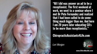There is Wisdom IN Chiropractic with Lori Morgan - Chiro Hustle Podcast 439